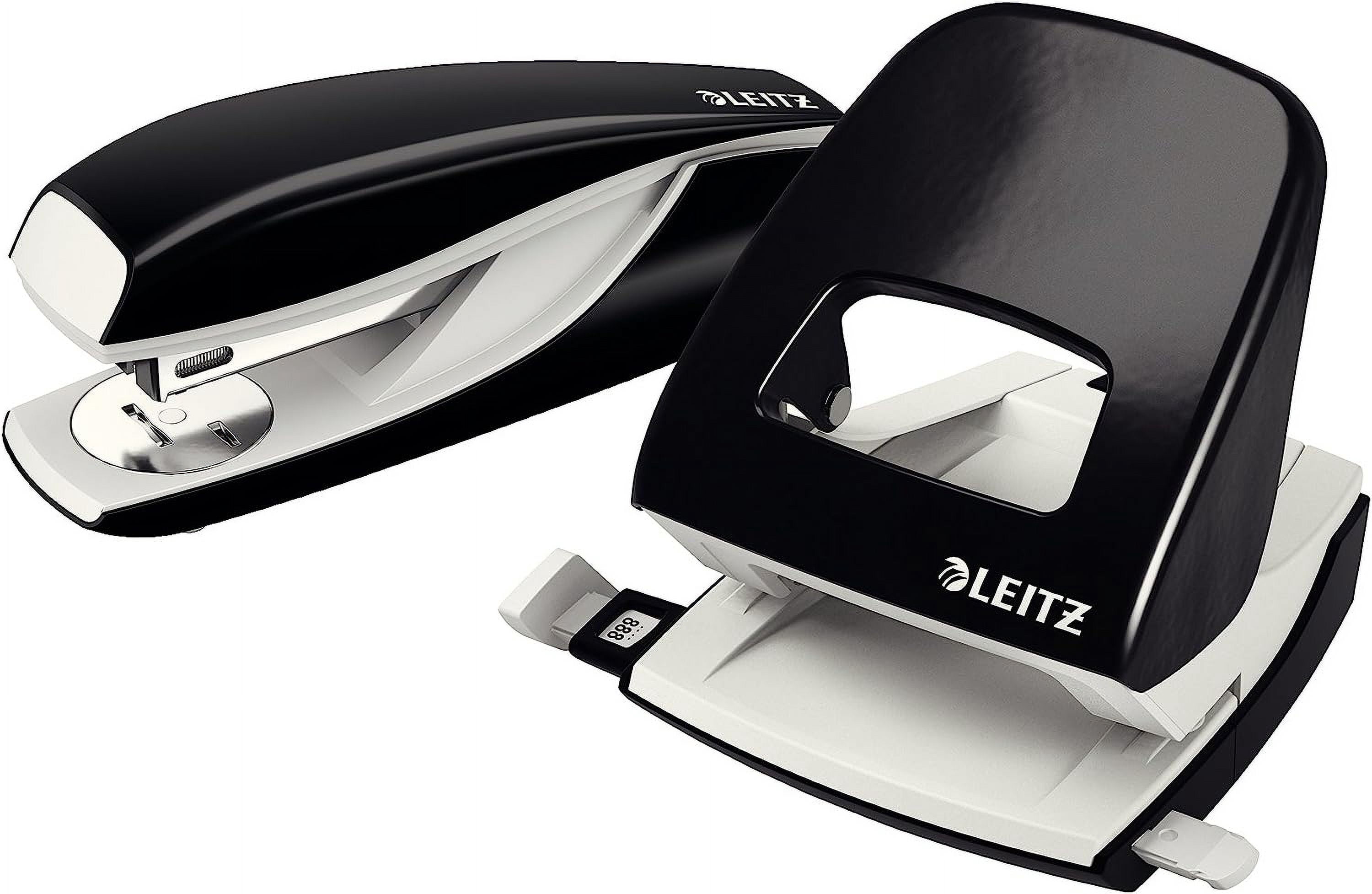 Leitz Metal Office Hole Punch NeXXt Black