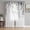 Gray, variant on Grey Eucalyptus Semi Sheer Window Curtains 108 Inches Long, Weeping Botanical Leaf Watercolor Rod Pocket Voile Chiffon Curtain Light Filtering Drapes for Living Room, Kitchen, 52"x108", 2 Panels