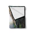 thumbnail image 2 of Cave Soft Flannel Fleece Throw Blanket, Famous Melissani Lake on Kefalonia Island in Greece Mediterranean Seacave Nymphaio, Cozy Plush for Indoor and Outdoor Use, 50" x 70", Multicolor, by Ambesonne, 2 of 5