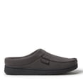 thumbnail image 3 of Dearfoams Men's Brendan Perforated Microsuede Clog Slippers, 3 of 6