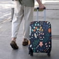 thumbnail image 3 of Pioneer Flower Floral Print Pattern Luggage Cover Fashion Suitcase Cover Baggage Covers Fit 25-28 Inch Luggage (Go Travel), 3 of 5