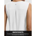 thumbnail image 4 of baleaf Women Sleeveless Workout Tops Athletic Tank Tops White M, 4 of 7