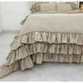 thumbnail image 2 of Pavish Export Ruffle Duvet Cover In Uo Bedding Washed Duvet Cover With 2 Pillow Case Soft Cotton Wedding Duvet Cover Set Twin XL, 2 of 4