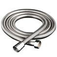 thumbnail image 2 of 5m 304 Stainless Steel Shower Hose Faucet Hose Flexible Shower Hose Thick Silicone Bathroom 3 Meter Shower, 2 of 5