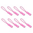 thumbnail image 1 of maytalsory 8 Pieces Zipper Pull Puller Lightweight Rope Tag Fixer Multi-Purpose Replacement Buckle Bags Suitcase Accessories Textiles Pink, 1 of 5