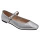 thumbnail image 1 of Flats clásicas Jone en Piel vegana – Plata, 1 of 4