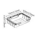 thumbnail image 3 of TIELUTT Stainless Steel Bathroom Organizer for Shower and Kitchen Durable Soap Holder with Heated Towel Racks for Bathroom Bathroom Rugs Small Bathroom Storage Slim Bathroom Storage Cabinet Kids Bathr, 3 of 3