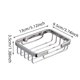 thumbnail image 3 of Organizador De Baño De Acero Inoxidable Para Ducha Y Cocina Jabonera Duradera Con Gran Capacidad De Carga Elegante, Para Un Fácil Almacenamiento Y Encimeras Limpias, 3 of 3