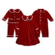 thumbnail image 3 of Conjunto de pijamas familiares a juego de Navidad de terciopelo para niños y niñas, Tops de manga larga para padre, madre y niños, pijamas con pantalones, ropa de dormir, 3 of 4