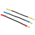 thumbnail image 1 of Fugacal Banana Plug Connector Extension Cable,3Pcs 4mm Banana Plug Extension Cable 13cm Length Heat Resistant Banana Plugs Connector Extension Cable Wire For Boats,4mm Banana Plug Extension Cable, 1 of 8