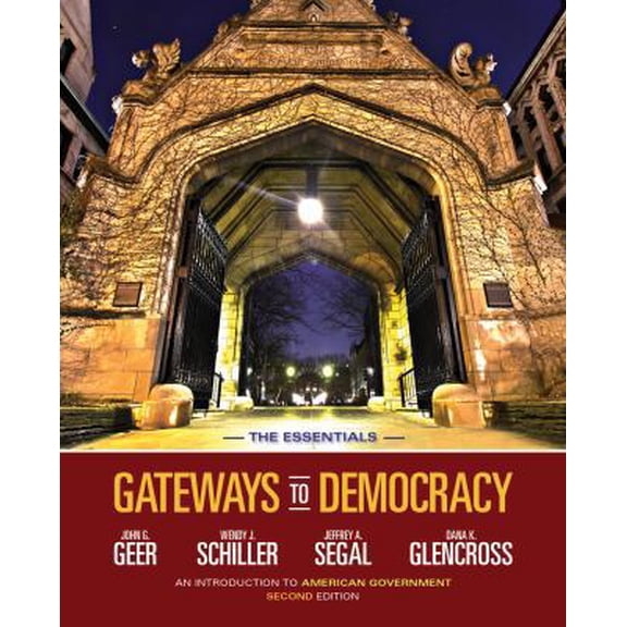 Pre-Owned Gateways to Democracy: An Introduction to American Government, The Essentials (with Aplia Printed Access Card) (American and Texas Government) (Paperback) 1133607802 9781133607809