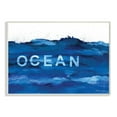thumbnail image 2 of The Stupell Home Decor Collection Minimal Ocean Blue Paint Splash Oversized Wall Plaque Art, 12.5 x 0.5 x 18.5, 2 of 5