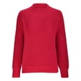 thumbnail image 3 of IROINID Chandail à Col Roulé pour Femmes Couleur Unie Ample Court Manches Longues, 3 of 6