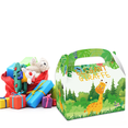 thumbnail image 6 of 24 Pieces Jungle Animals Paper Party Gift Bags, Colorful Paper Gable Box Grassland and Animal Safari Zoo Theme Birthday Party Bags Paper Gift Bag for Kids Birthday Party Supplies, 6 of 6