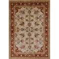 thumbnail image 1 of Ahgly Company Machine Washable Indoor Rectangle Industrial Modern Mahogany Brown Area Rugs, 7' x 9', 1 of 7