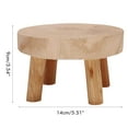 thumbnail image 3 of Soporte para plantas de interior, minisoporte para maceta de madera, taburete de madera, soporte para maceta de madera, 3 of 7