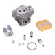 thumbnail image 1 of Kit de pistón de cilindro, pistón de cilindro de 43 mm Juego de cilindro de motosierra de aire Conjunto de pistón de cilindro Grado profesional, 1 of 8