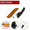thumbnail image 3 of GTINTHEBOX 2X Full LED Amber Lens Front Side Marker Lights For 2004-2008 Chrysler Crossfire, 3 of 11