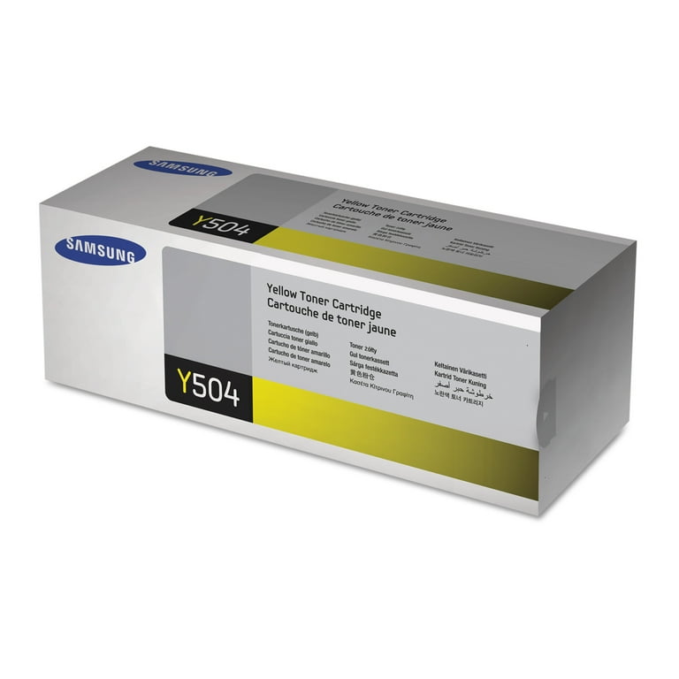 SU506A (CLT-Y504S) Toner, 1,800 Page-Yield, Yellow SU506A (CLT-Y504S) Toner, 1,800 Page-Yield, Yellow