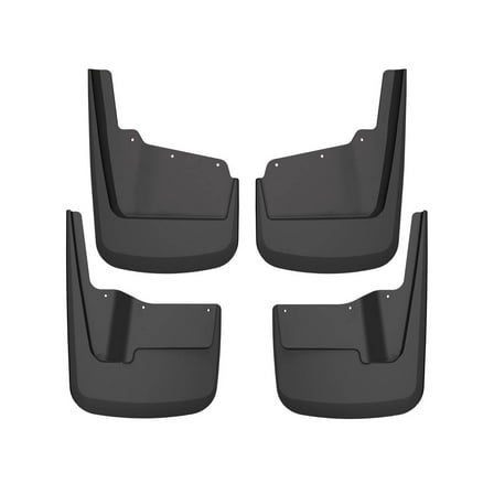 Husky Liners 58296 Custom Molded Mud Flaps Fit 20–25 Sierra 2500/3500 SRW Excl. AT4X – Front & Rear