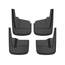 Husky Liners 58296 Custom Molded Mud Flaps Fit 20–25 Sierra 2500/3500 SRW Excl. AT4X – Front & Rear
