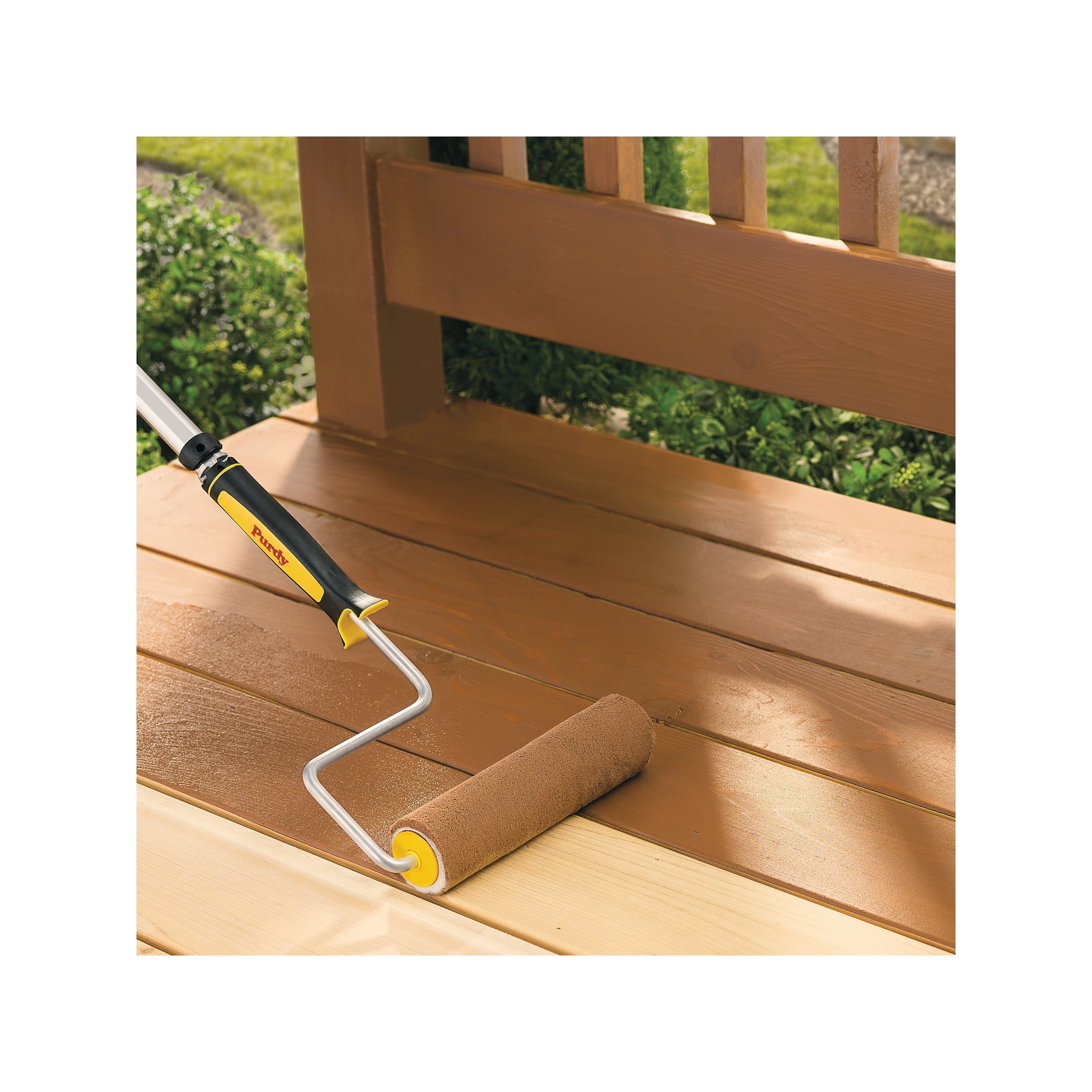 Thompson's WaterSeal Waterproofer Plus Tinted Wood Stain, Nutmeg Brown, 1 Gallon