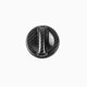 thumbnail image 1 of Car Fuel Tank Cap Trim Real Carbon Fiber Cover Universal For Mercedes Benz Replacement Accessories (Red), 1 of 5