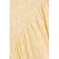 thumbnail image 6 of Joie Womens Bondi Tiered Cotton Jacquard Midi Dress XXS Chamomile - NWT $328, 6 of 7