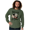 thumbnail image 5 of Popeye Tough Guys Eat Spinach Funny Men's Long Sleeve Tee T Shirt Brisco Brands S, 5 of 6