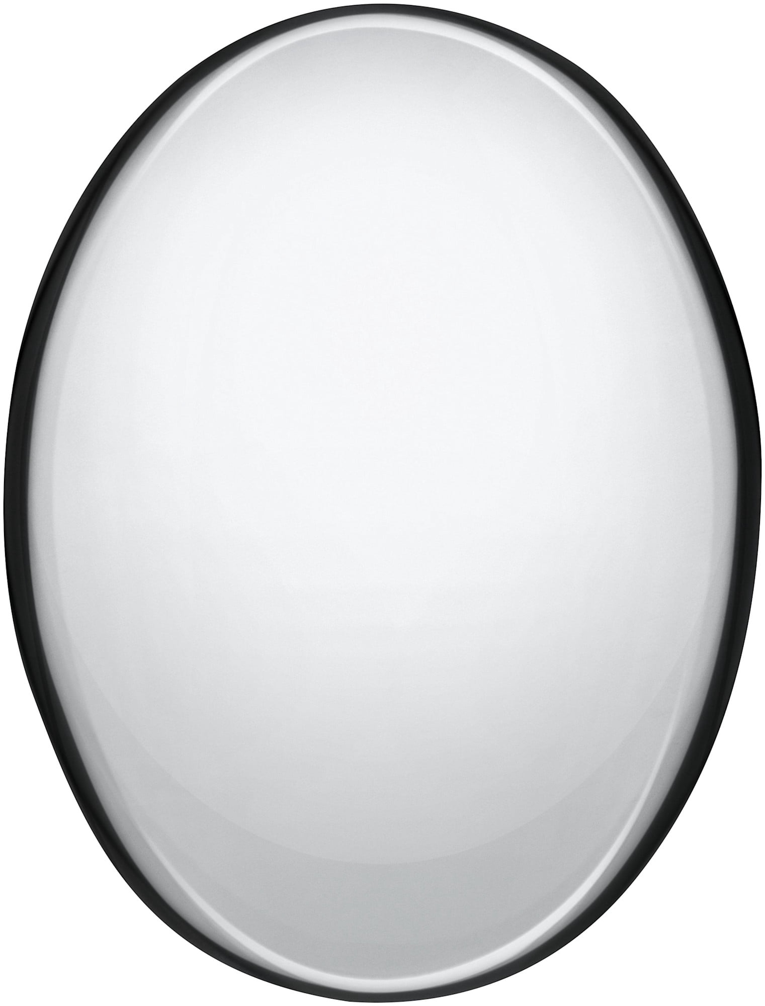 Baldwin 4913260 1.375 x 1 in. Oval Cabinet Knob, Polished Chrome