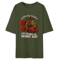 thumbnail image 4 of CONZONE Mens Horse Racing Tshirts Short Sleeve T-Shirts for Men Crew Neck Letter Graphic Y2K Casual Summer Tee Tops, 4 of 4