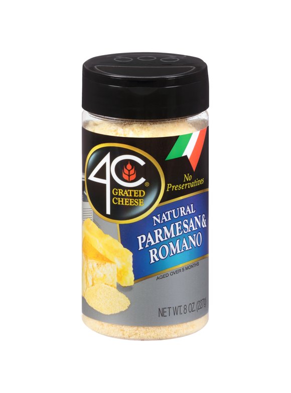 Crumbled, Grated & Parmesan Cheese in Cheese