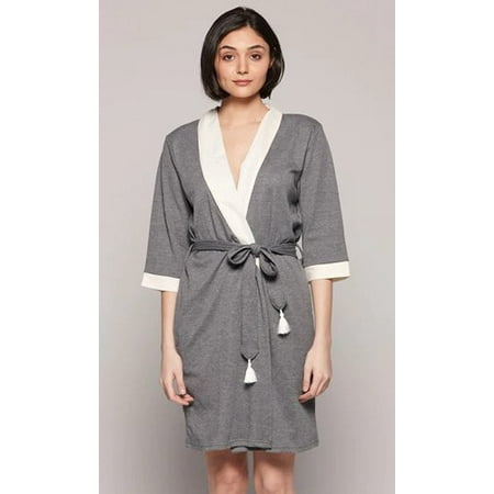 

Claudel Lingerie Short Bathrobe in Cotton Blend CL010481