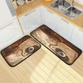thumbnail image 7 of Map Rope Anti Fatigue Mats for Kitchen Floor,Set of 2 Non Skid Washable Waterproof Anti Kitchen Floor Mats for Kitchen Office Laundry Room Bathroom (19"x27"+19"x47") Home Decor, 7 of 7