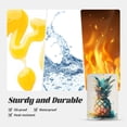 thumbnail image 3 of Watercolor Pineapple Art Acrylic Fridge Magnets Decorative Refrigerator Magnets for Kitchen Office Whiteboard Locker, 3 of 8