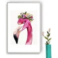 thumbnail image 2 of IDEA4WALL Framed Flamingo Wall Art Canvas Prints Painting Bird Pictures for Home Decor, 24"x36", 2 of 4