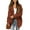 Coffee, variant on Bellella Women Knitwear Cardigan Sweater Shawl Neck Solid Color Coat Work Outwear Black M