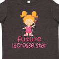 thumbnail image 4 of Inktastic Future Lacrosse Star Girl Girls Toddler T-Shirt, 4 of 5