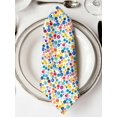 thumbnail image 2 of Cloth Napkins Set of 8 - 20x20 Inches, Colorful Polka Dot Washable Reusable Table Napkins, Rainbow Polka Dots Watercolor Soft & Absortbent Dining Napkin for Party Wedding Hotel Restaurant, 2 of 8