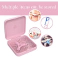 thumbnail image 4 of Dento Rail Box (for Bite and Grinding Splints) 2 Pieces KFO (Pink), 4 of 7