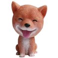 thumbnail image 2 of Creative Car Decoration Dog Shaking Head Action Figure Resin Dog, 2 of 4