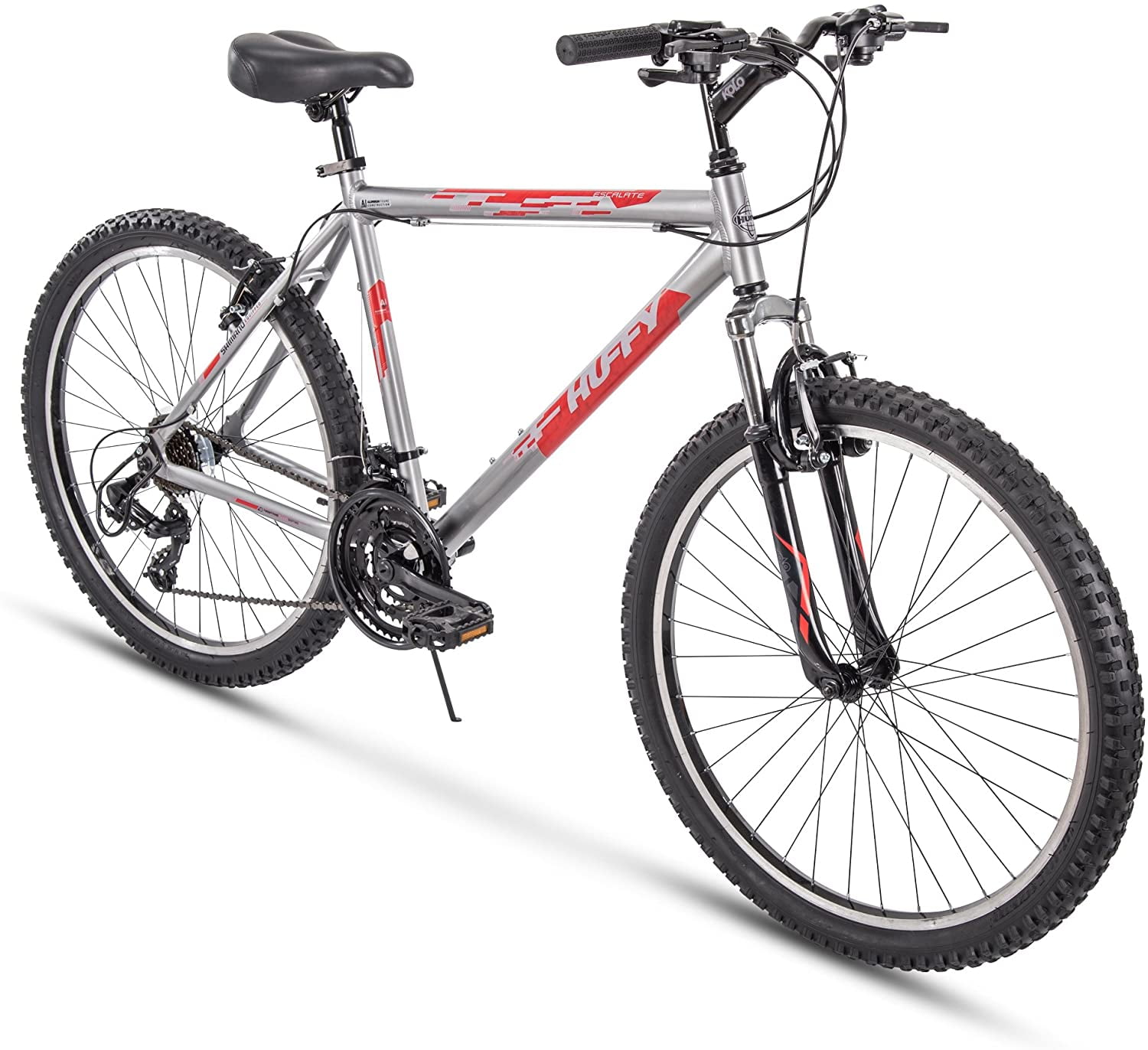 Huffy Escalate 21 Speed Hardtail Mountain Bike Aluminum Frame with