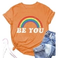 thumbnail image 1 of LUOGENLI T-shirts pour Femme pour Femmes Femmes Décontracté Imprimé Animal Col Rond Manches Courtes T-Shirt Haut Élégant et Confortable Tee pour Usage Quotidien T-shirts pour Femmes T-Shirt Graphique Vêtements d'Été Jaune G, 1 of 2