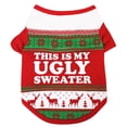 thumbnail image 1 of Camiseta de perro Camiseta de Navidad de perro Camiseta de mascota Camiseta de Navidad de perro, 1 of 8