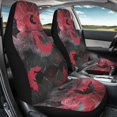 thumbnail image 4 of FUIALDOLG Halloween Vehicle Seat Covers, 2 Pack Front Seat Cover Breathable Polyester Automotive Interior Decorative Accessories for Sedan SUV, 4 of 13