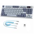 thumbnail image 1 of Teclado Mecanico ATTACK SHARK RK86 75 por ciento Pantalla OLED Triple Modo RGB Hot Swap, 1 of 5