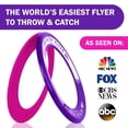 thumbnail image 3 of Activ Life Flying Discs for Kids Set of 2 Disc Beach Toys Outdoor Sports Pink Purple, 3 of 5