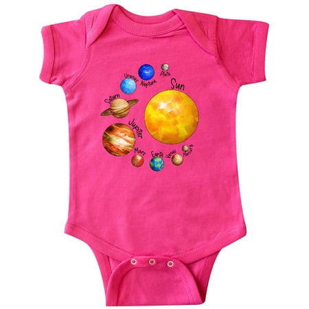 

Inktastic Sun and Planets- Yes and Pluto Gift Baby Boy or Baby Girl Bodysuit