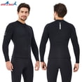 thumbnail image 2 of Naiovety DIVE SAIL 2MM Traje de neopreno Tops Trajes de neopreno térmico Protección Trajes de buceo Traje de surf de gran tamaño para aeróbic Deportes acuáticos Negro SG Naiovety OD003293-04, 2 of 6