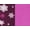 Dark Berry Snowflake, variant on Plus Size 2-Pack Long Sleepshirts